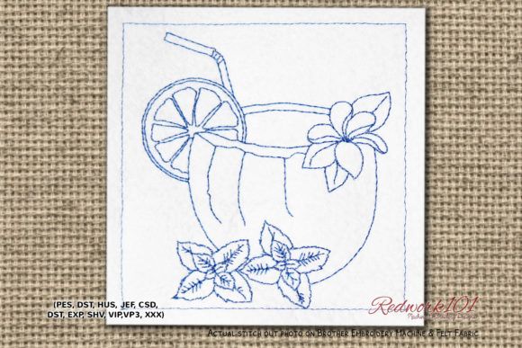Coconut Drink Design Review for Embroidery Professionals