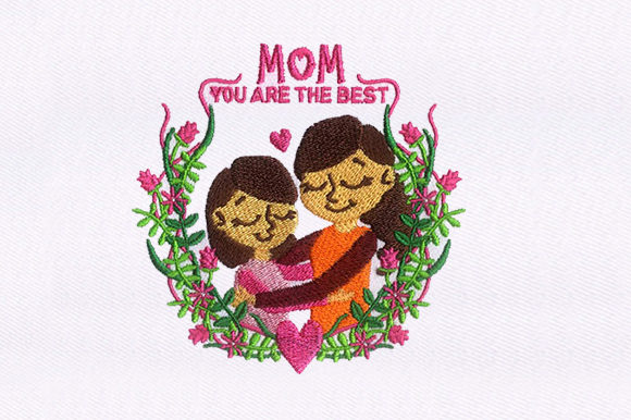 Hugging Mothers Day – A Design Worth Stitching