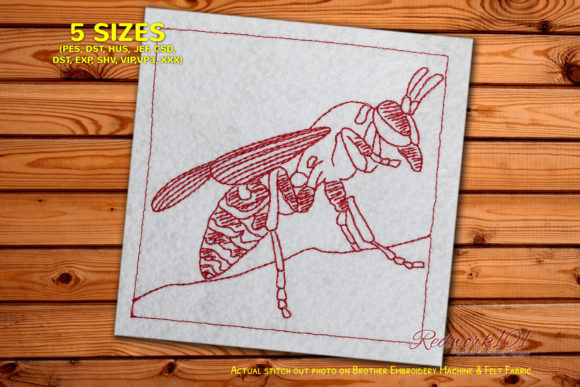 Hymenoptera: An Embroidery Designer’s Review for Premium Sweatshirts