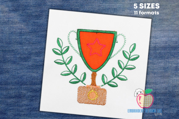 Sports Trophy for the Winner Applique: A Designer's Review